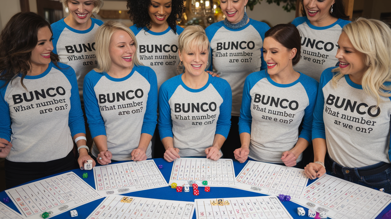 Bunco Shirt What Number Are We On